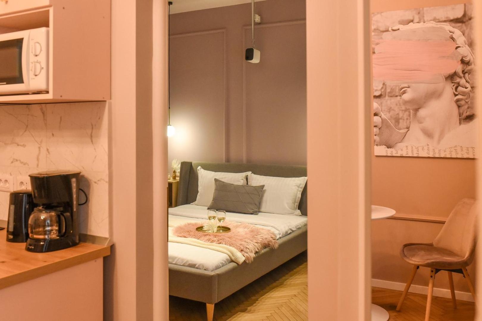Modern Stay - Central Studios With Wall Projector Near Radisson Бухарест Номер фото